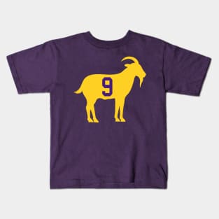 Joe Burrow Goat #9 Kids T-Shirt